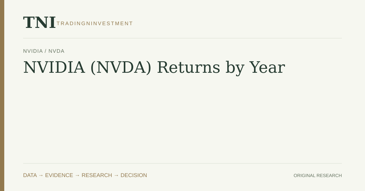 NVIDIA TNI Research